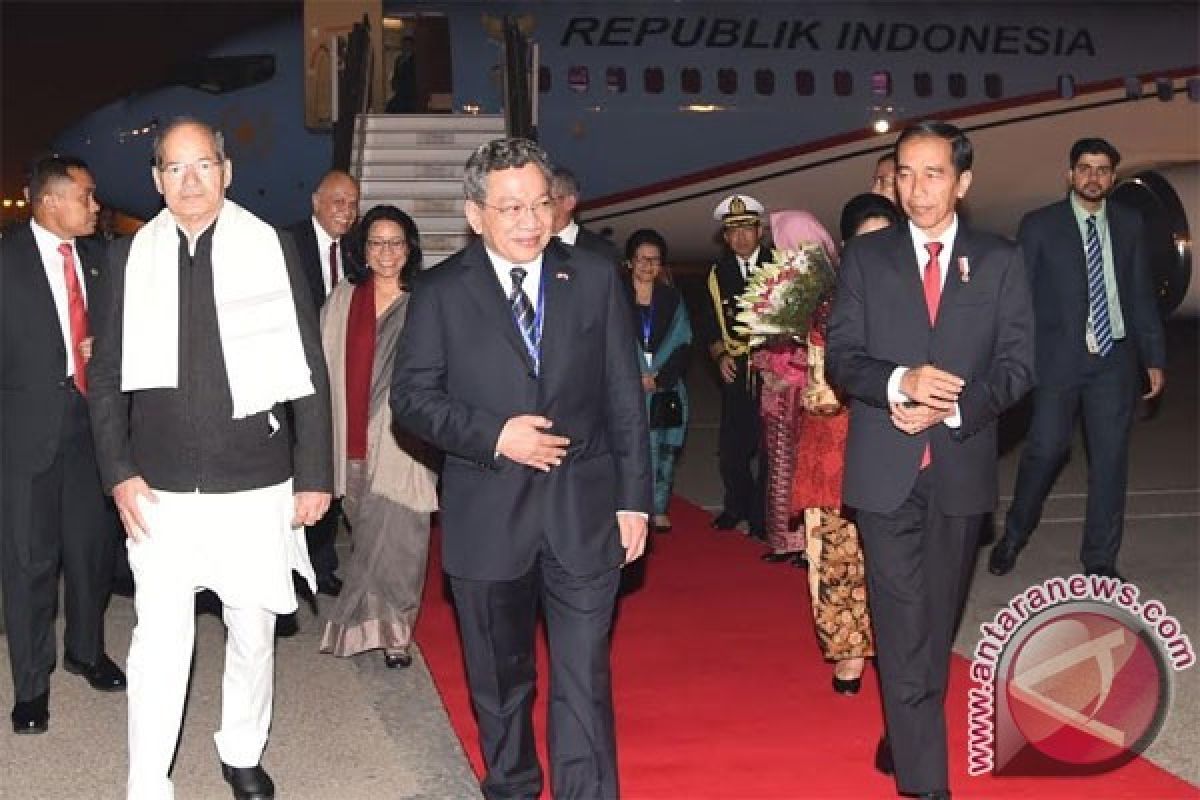 Presiden Jokowi Temui PM India di Hyderabad House