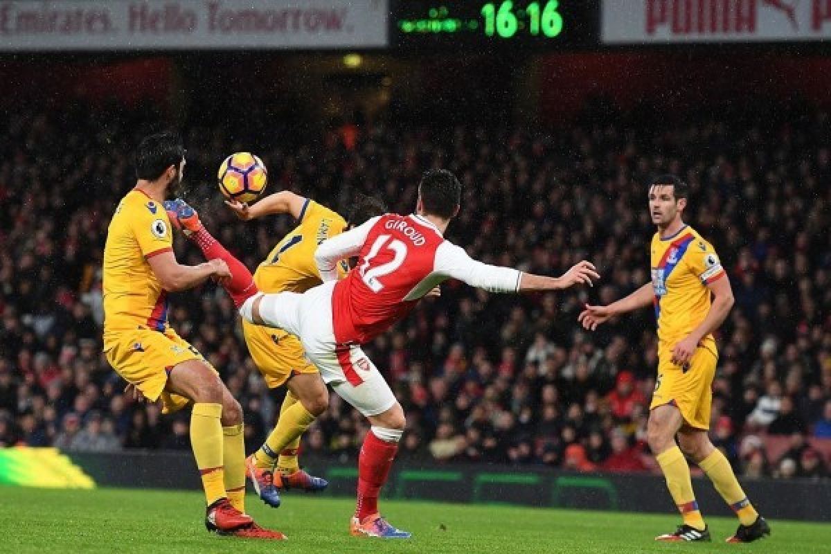 Olivier Giroud Anggap Gol Akrobatik Versus Palace Terbaik Sepanjang Karirnya