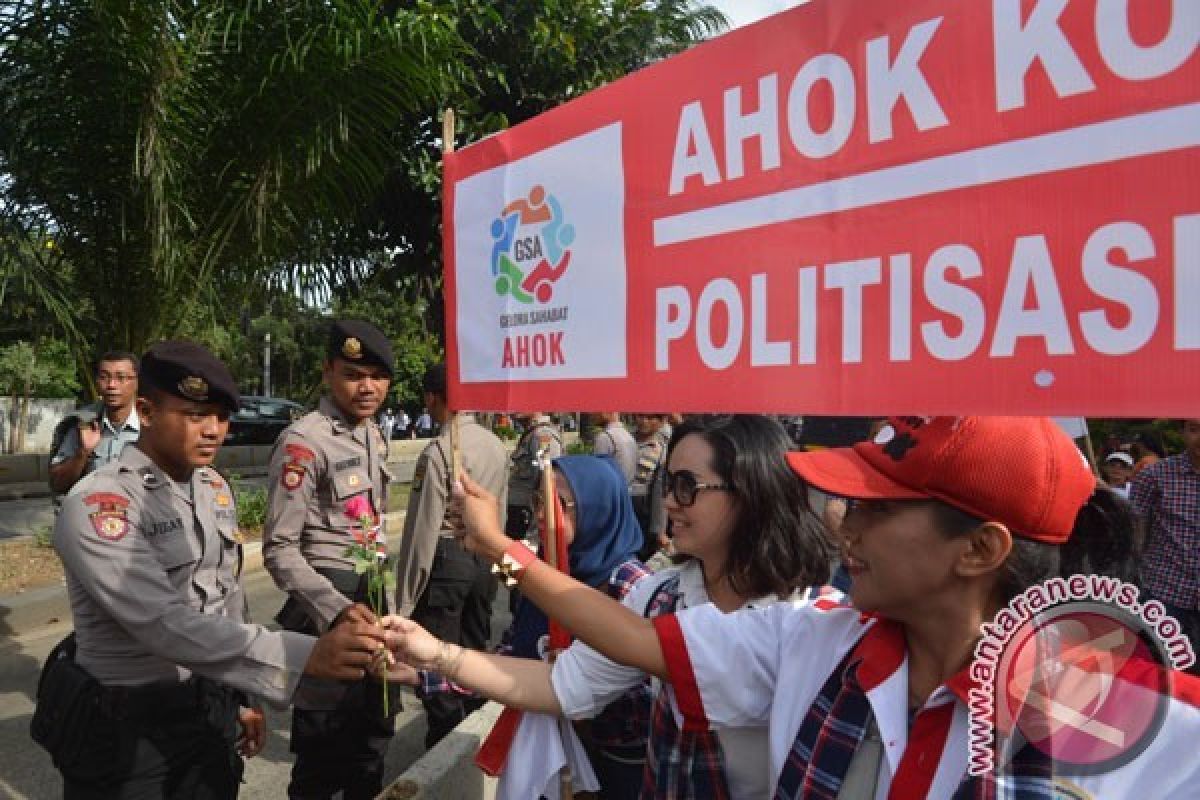 2.000 Personel Polisi Jaga Sidang Basuki Tjahaja Purnama