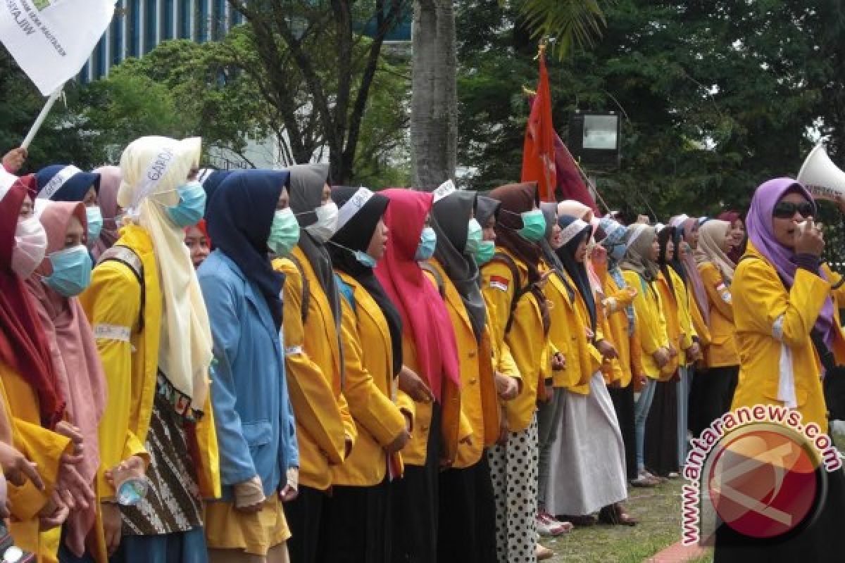 Mahasiswa Unsri protes banyaknya TKA di Sumsel