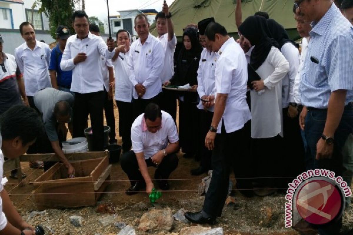 Wagub Letakkan Batu Pertama Pembangunan Mushalla BPMD