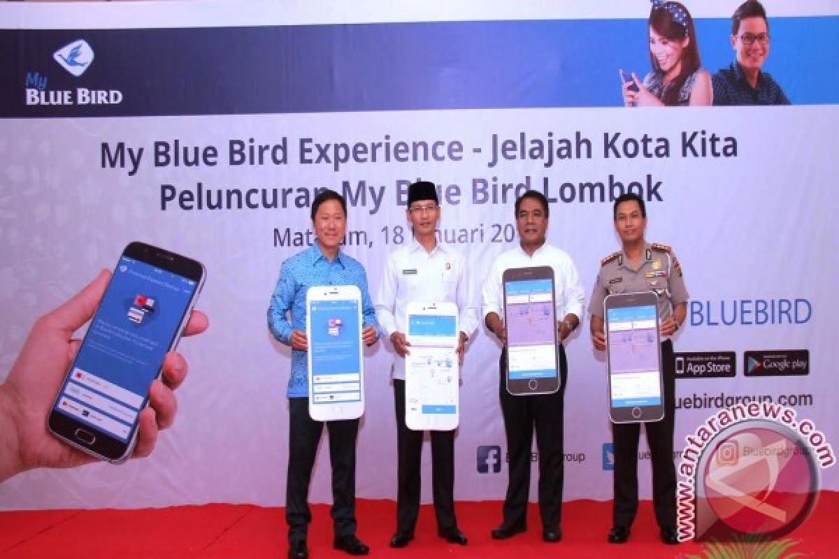 Dishub NTB Apresiasi Kehadiran Aplikasi Taksi "My Blue Bird"