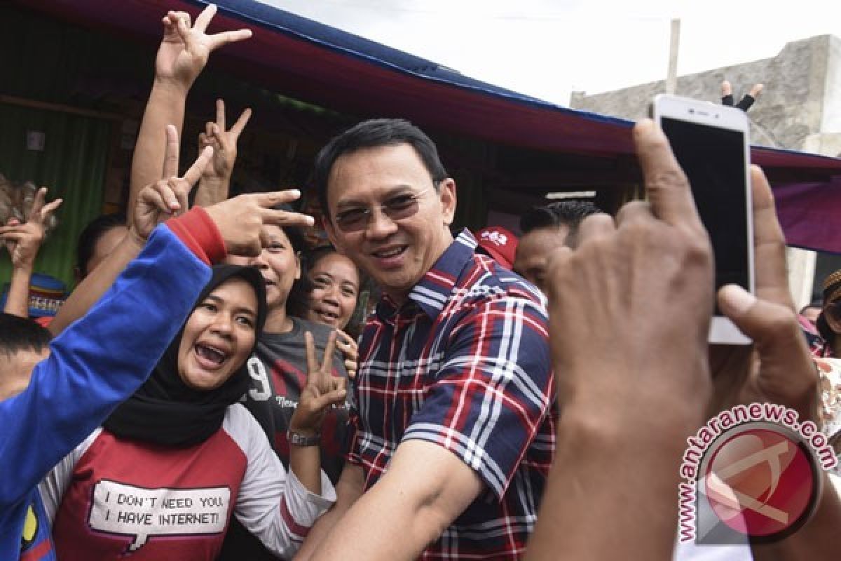 Panwascam Cakung Nyatakan Kampanye Blusukan Ahok tak Memiliki Izin