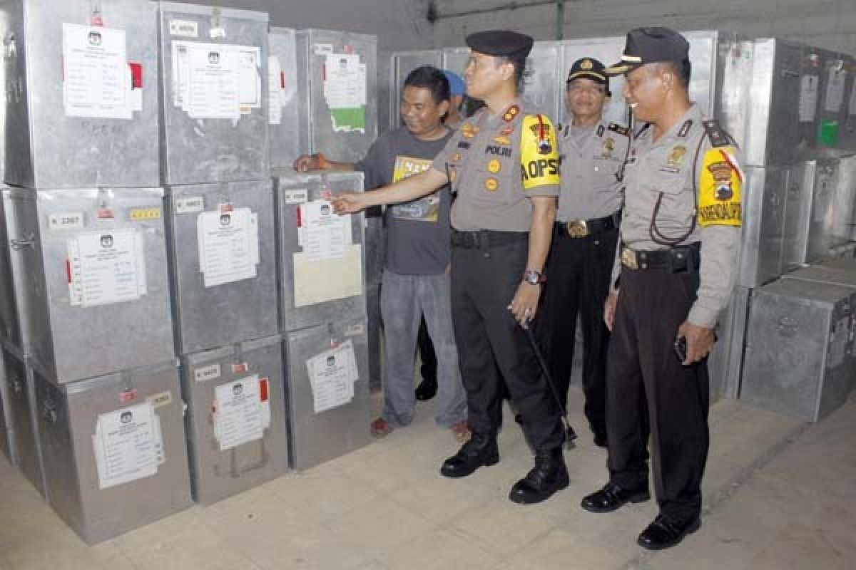 Pilkada Batang, Polisi Cek Kesiapan Logistik