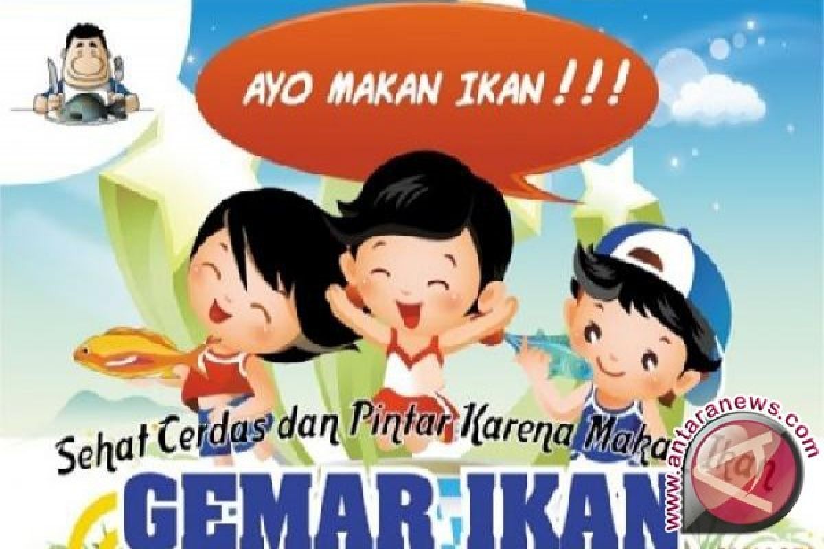 Dinas Perikanan Merauke sosialisasikan gemar makan ikan 