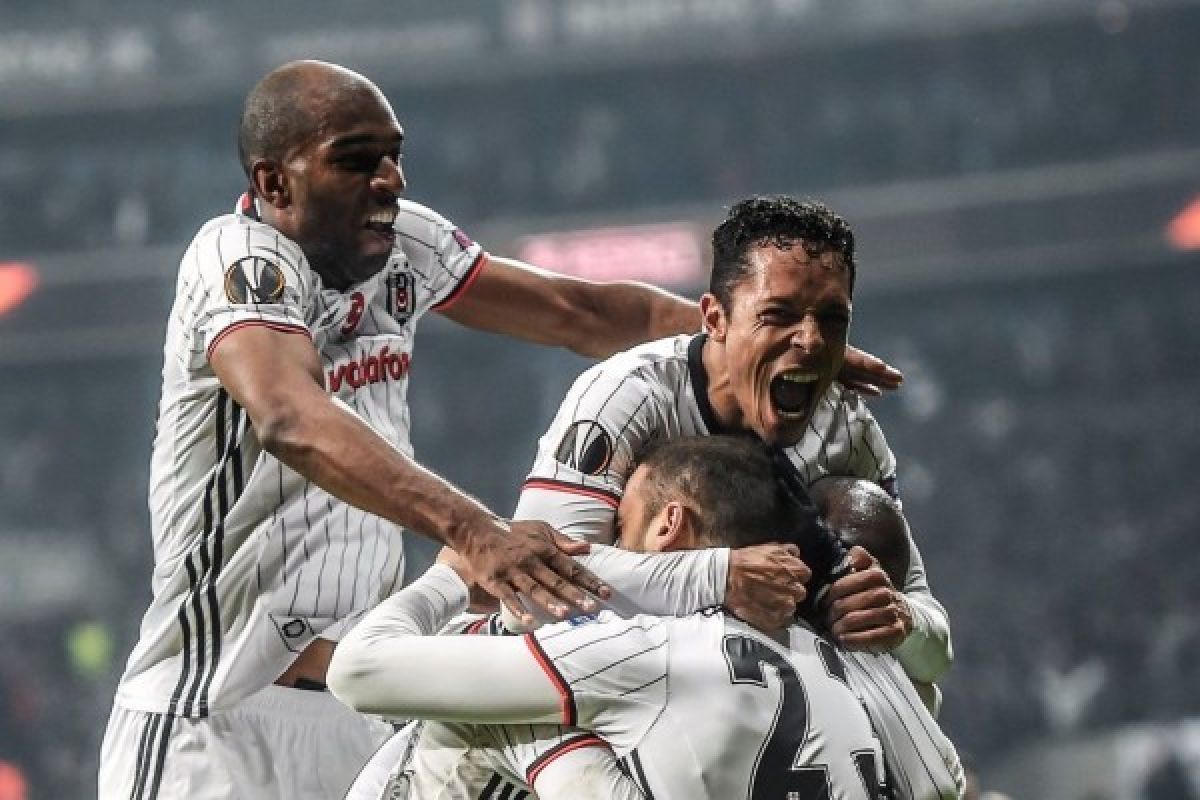 Tekuk Olympiacos 4-1, Besiktas Lolos ke Perempatfinal Piala Europa