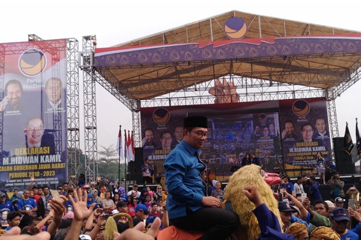 NasDem usung Ridwan Kamil jadi cagub Jawa Barat
