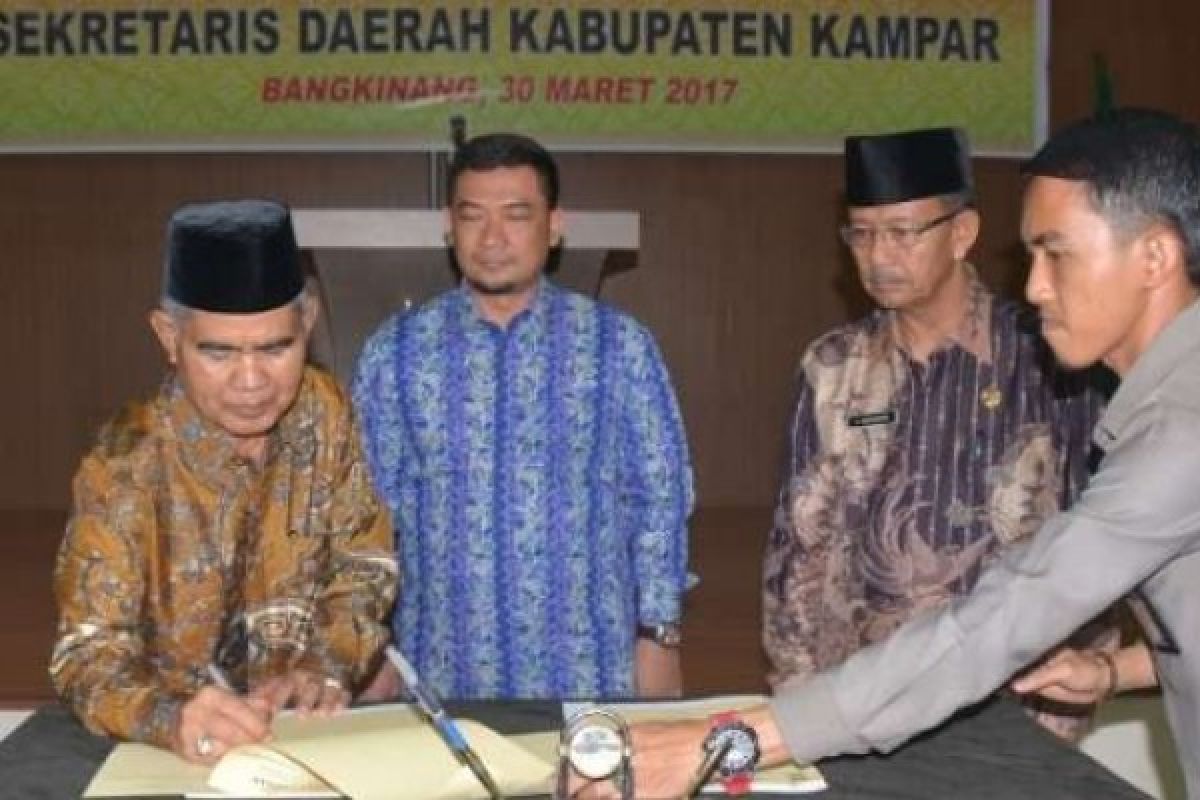 Akhir Masa Jabatan, Zulfan Hamid Sampaikan Maaf Untuk Kampar