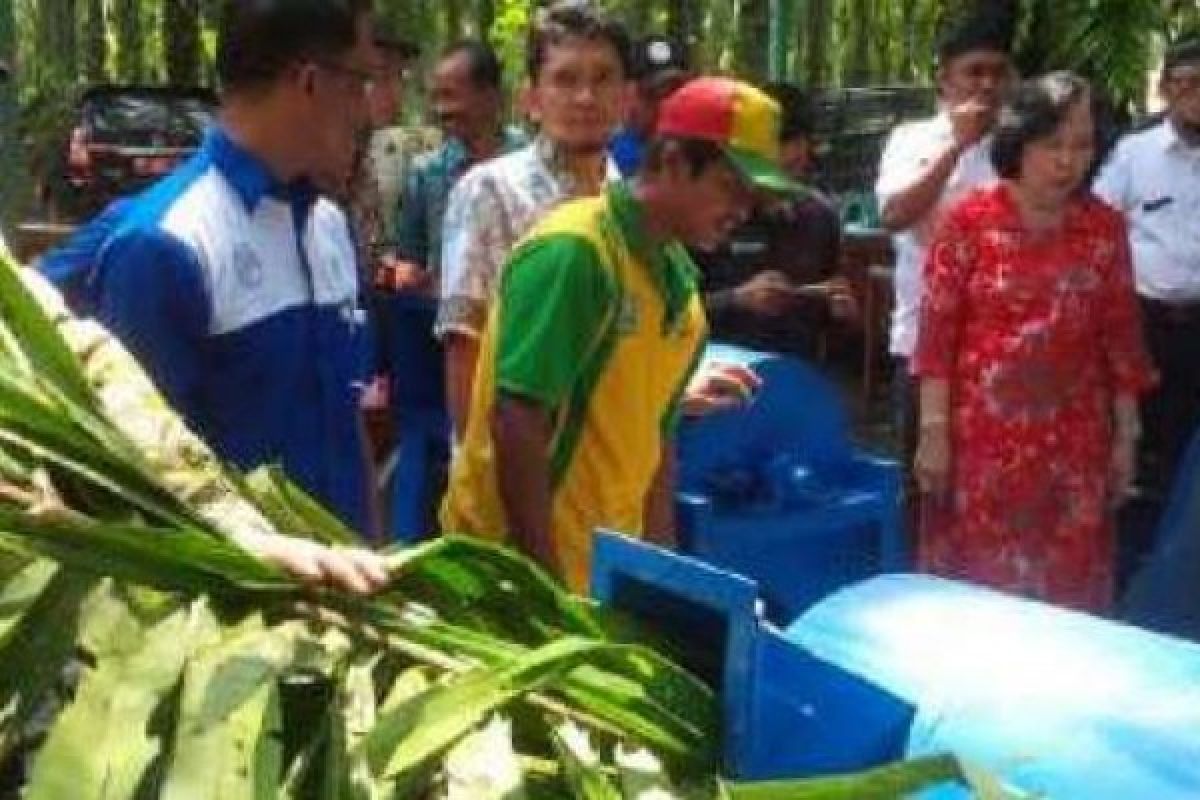 Bantu Peternak Siak, BI Bagikan Modifikasi Mesin Pencacah Pakan Sapi