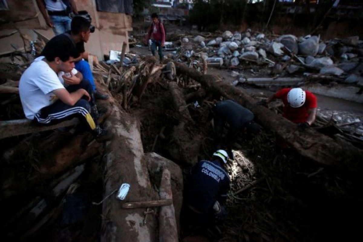 Korban Banjir di Kolombia Tewaskan 210 Orang