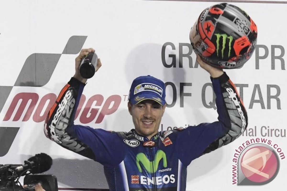 Marquez dan Lorenzo Tersungkur, Vinales Juarai  MotoGP Argentina