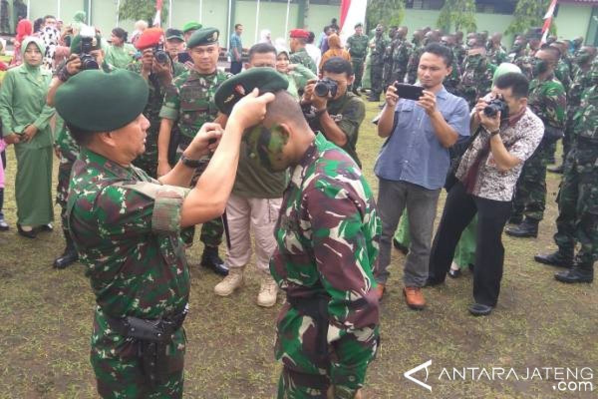 640 Prajurit TNI Dilantik sebagai Pasukan Raider