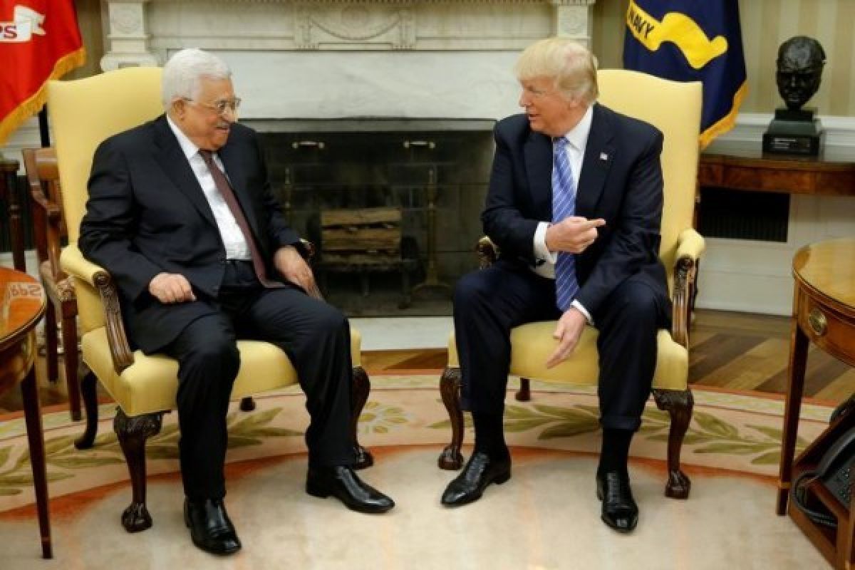 Trump Sambut Presiden Palestina di Gedung Putih Terkait Perdamaian Timur Tengah