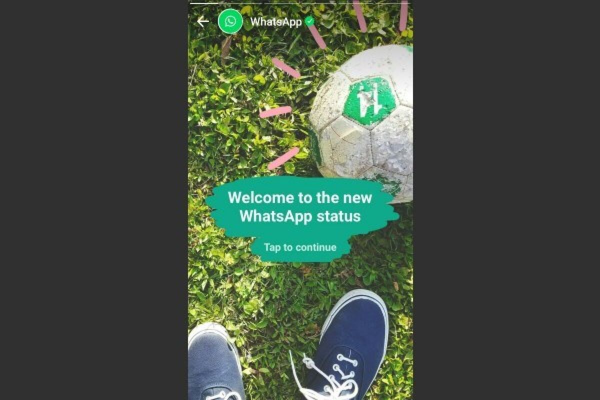 Pengguna WhatsApp Status Balap Snapchat