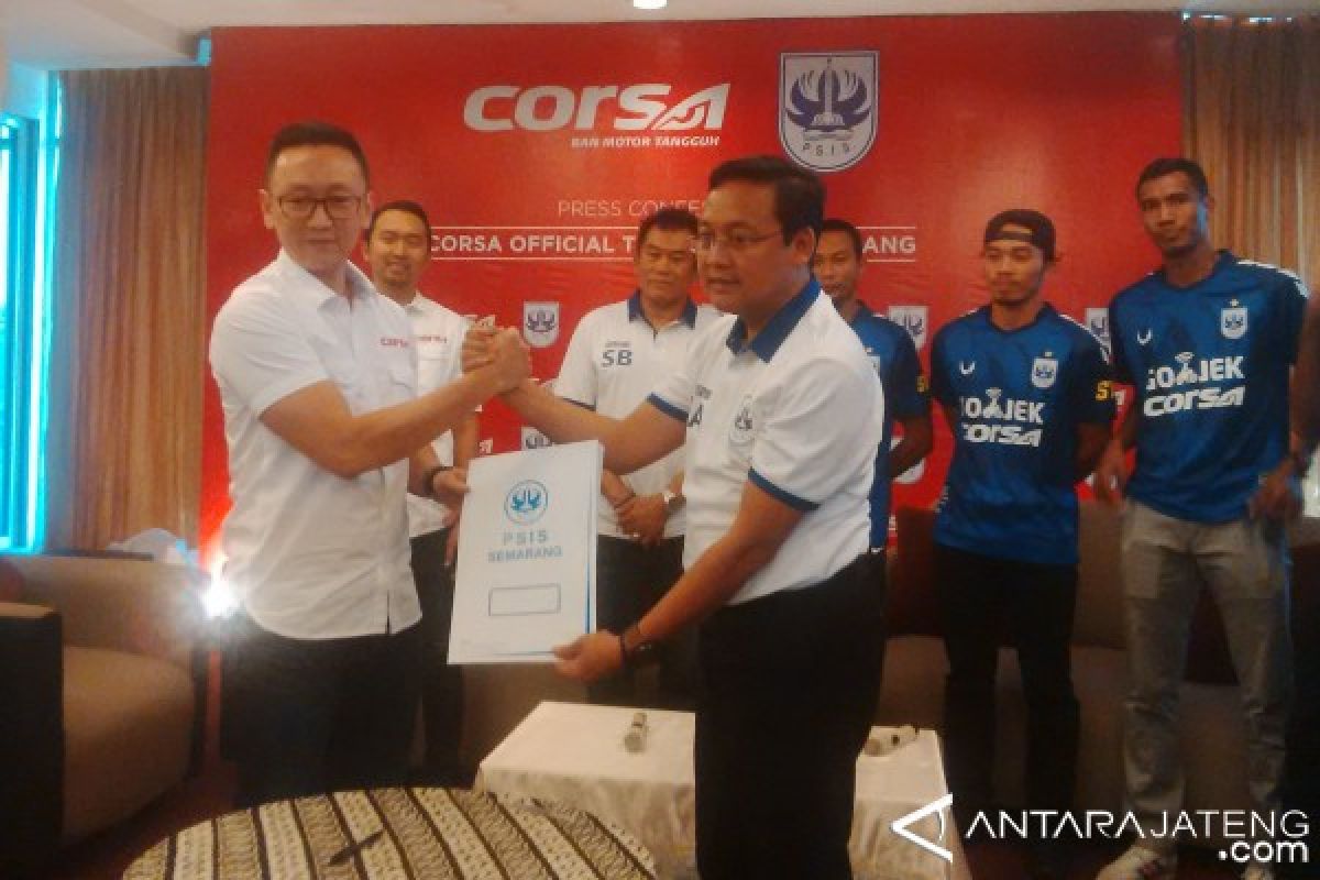 Produsen Ban Corsa jadi Sponsor PSIS Semarang