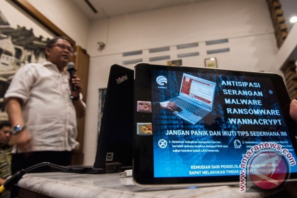 Jumlah Negara dan Organisasi yang Diserang Ransomware WannaCry