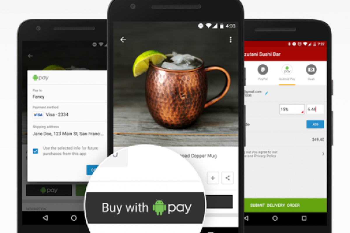 Android Pay Meluas ke Lima Negara