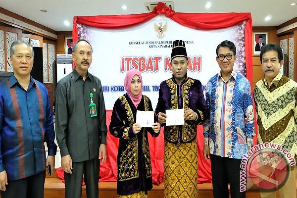 KJRI Kinabalu gelar isbat nikah 250 pasangan