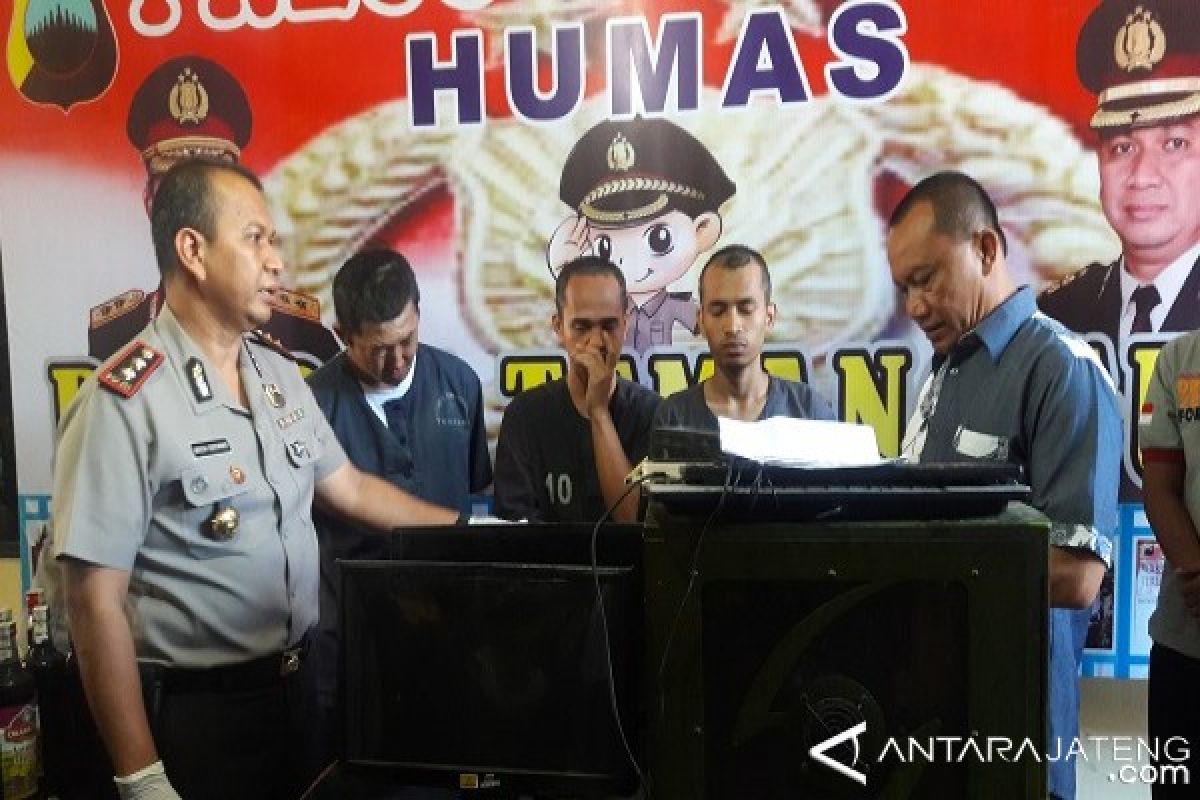 Polres Temanggung Ringkus Tiga Pelaku Judi Online