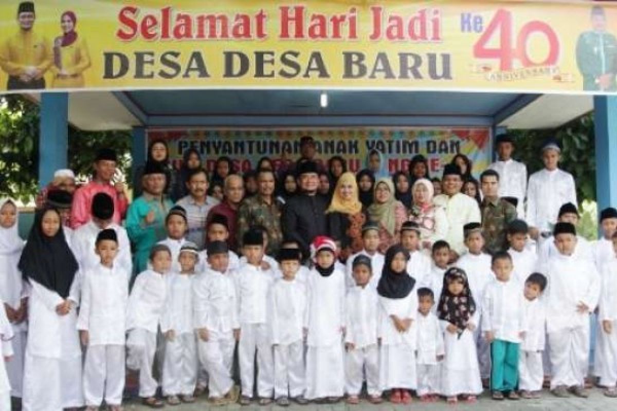 60 anak yatim dan 39 lansia orang Terima santunan