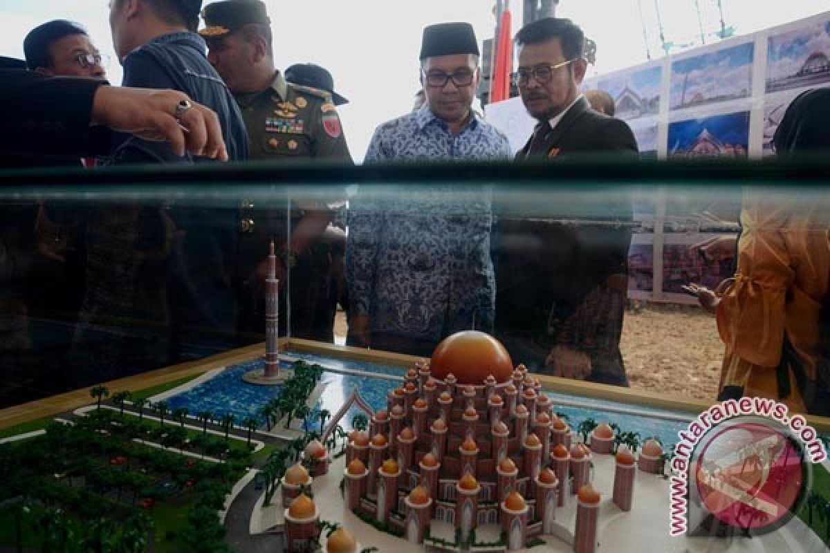 Masjid 99 Kubah Sulsel belum digunakan ramadhan ini