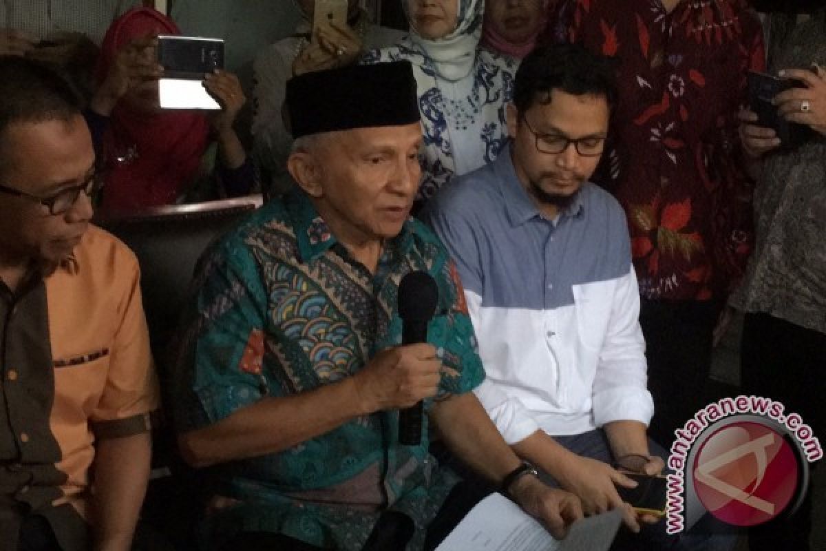 Amien Rais Akui Sutrisno Bachir Selalu Bantu Pendanaan Operasional