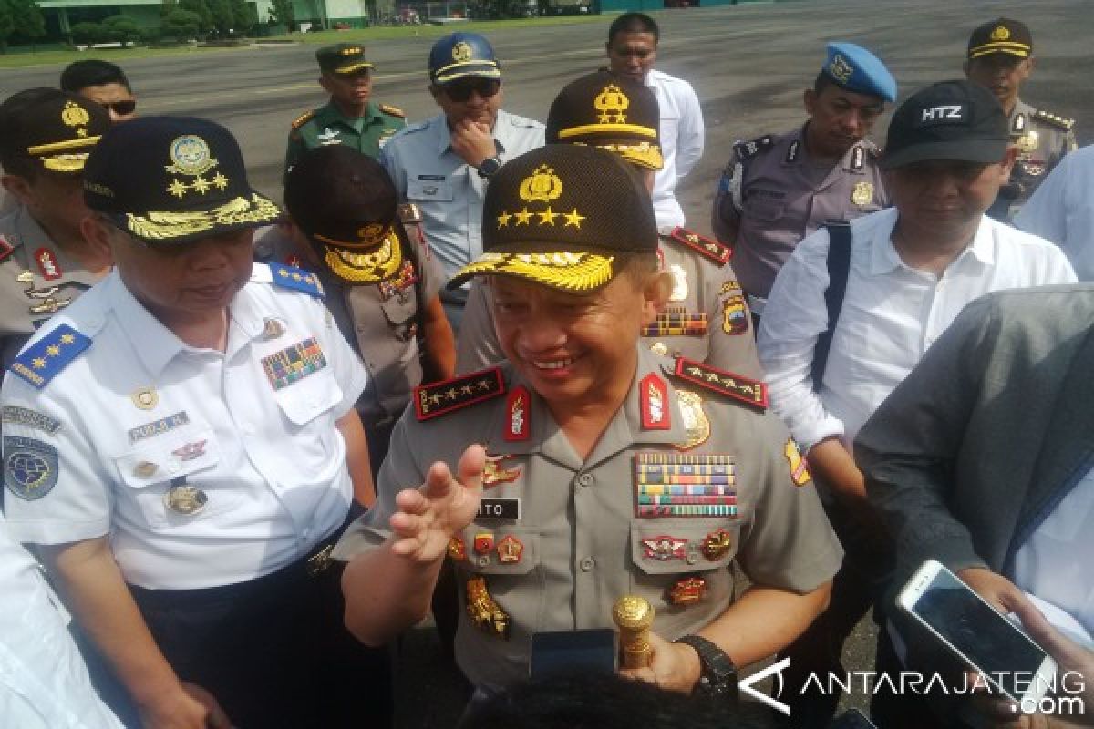 Kapolri: Pintu Keluar Gringsing Ancaman Titik Macet