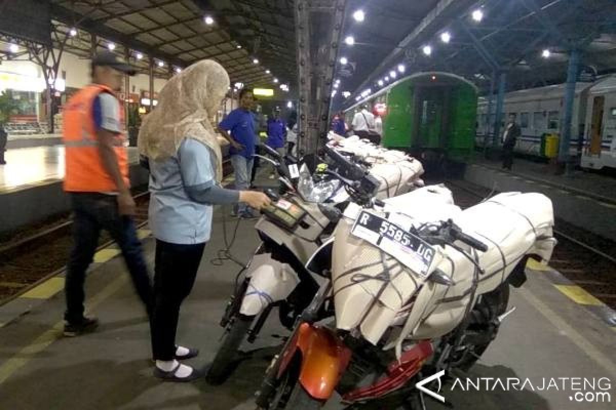 Tujuh stasiun jadi tujuan angkutan motor gratis Lebaran