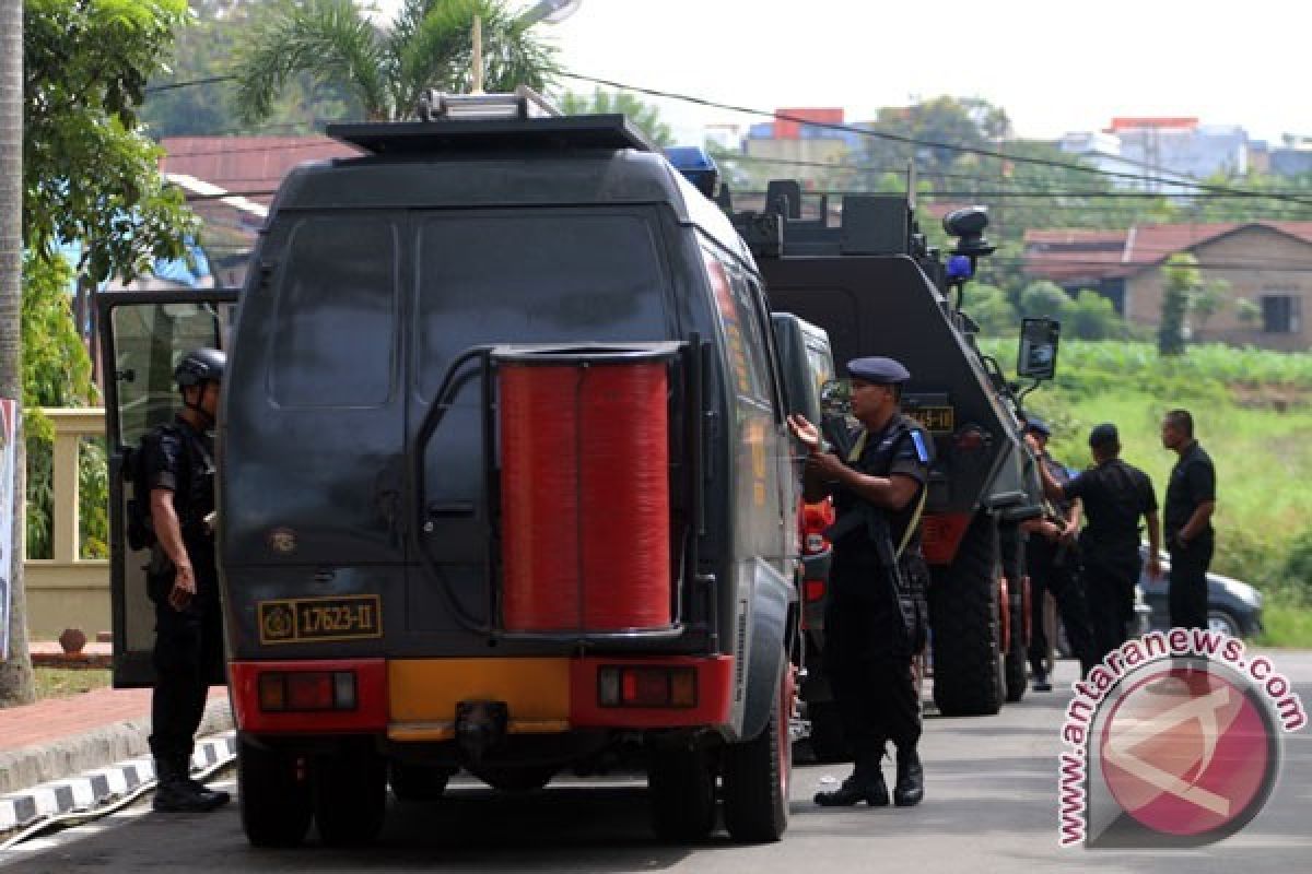 Tiga Tersangka Penyerang Mapolda Sumut Dibawa ke Mabes Polri