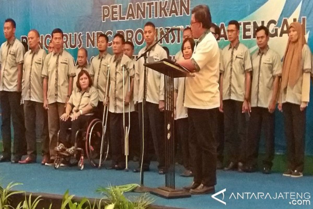 Atlet Jateng Tulang Punggung NPC Nasional