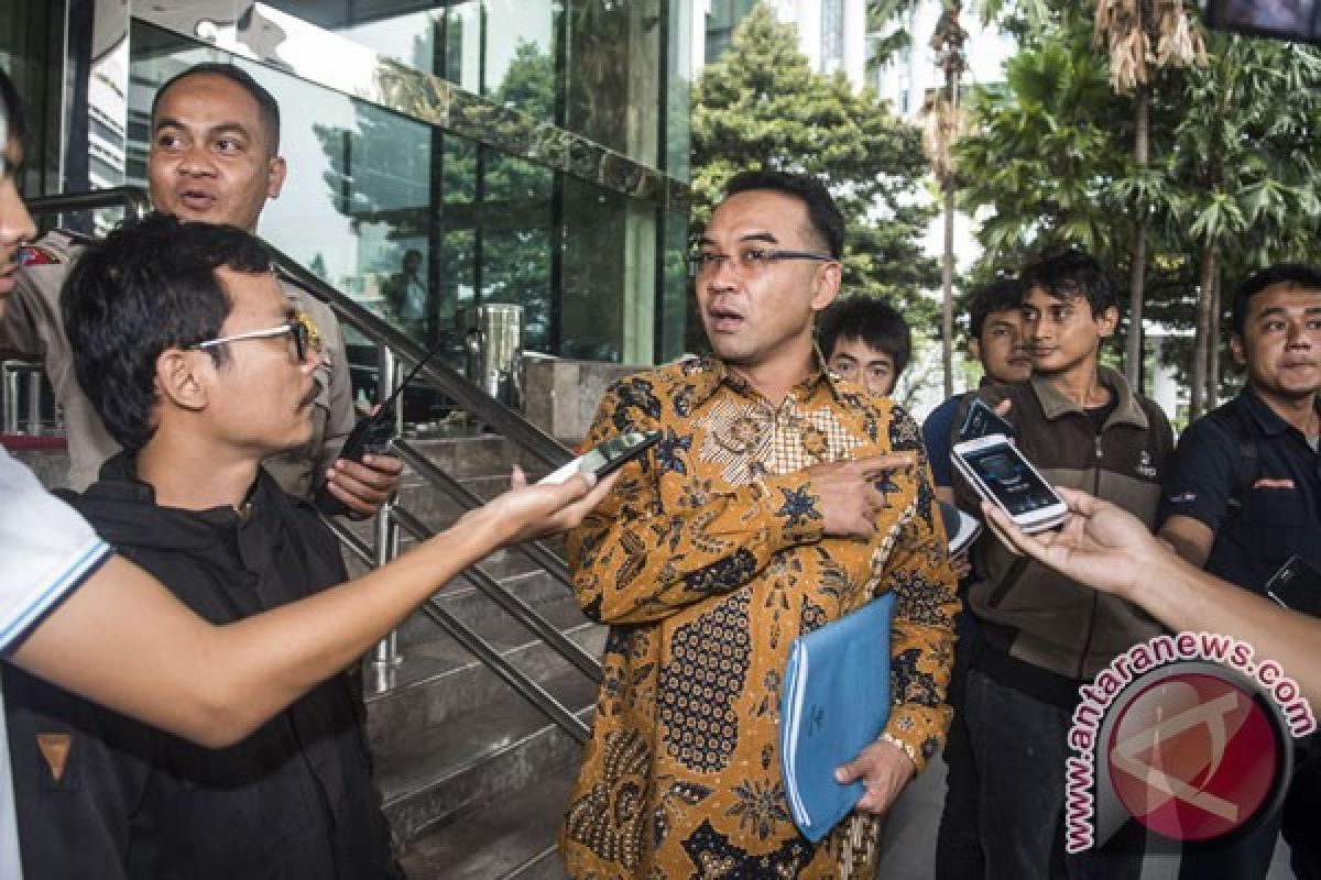 Taufik Effendi, Teguh Juwarno Bantah Kenal Andi Narogong