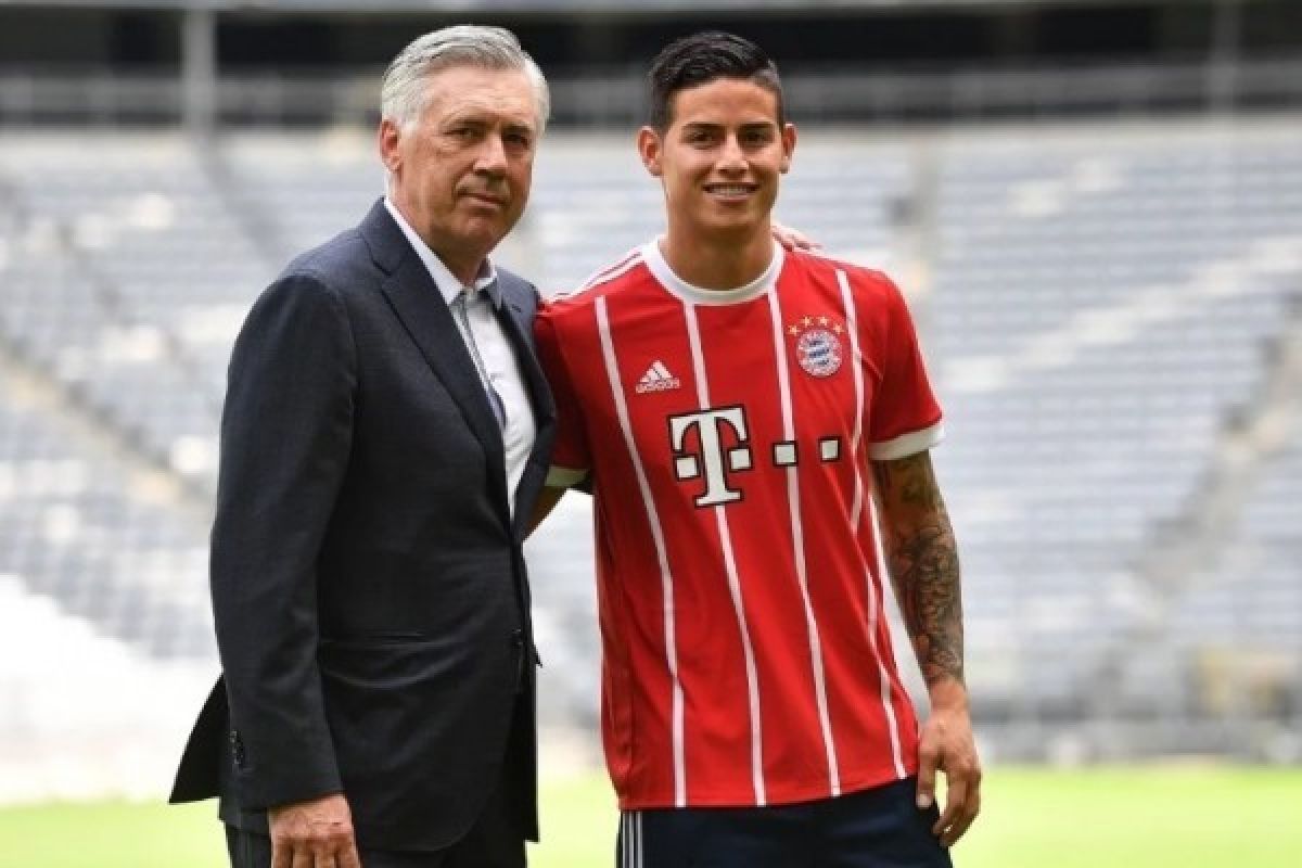 Tekad James Rodriguez Berburu Gelar Bersama Bayern