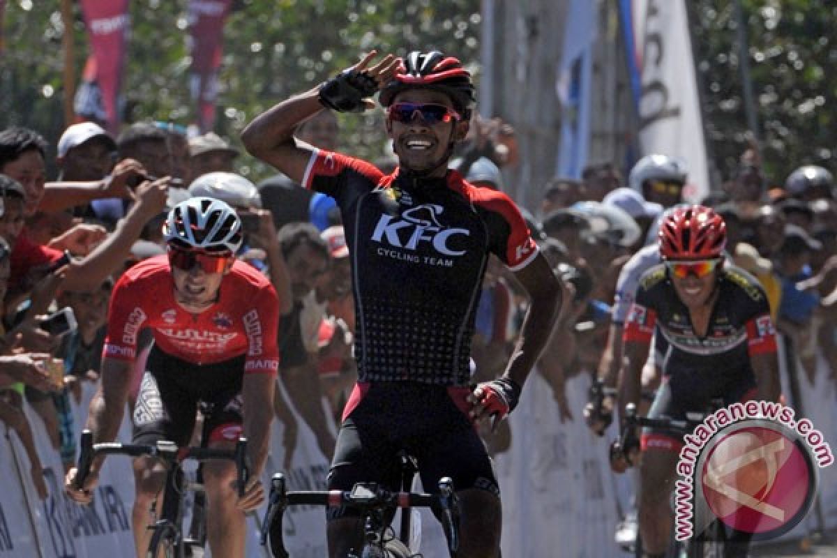 Imam raih kemenangan kedua di Tour de Singkarak 2017