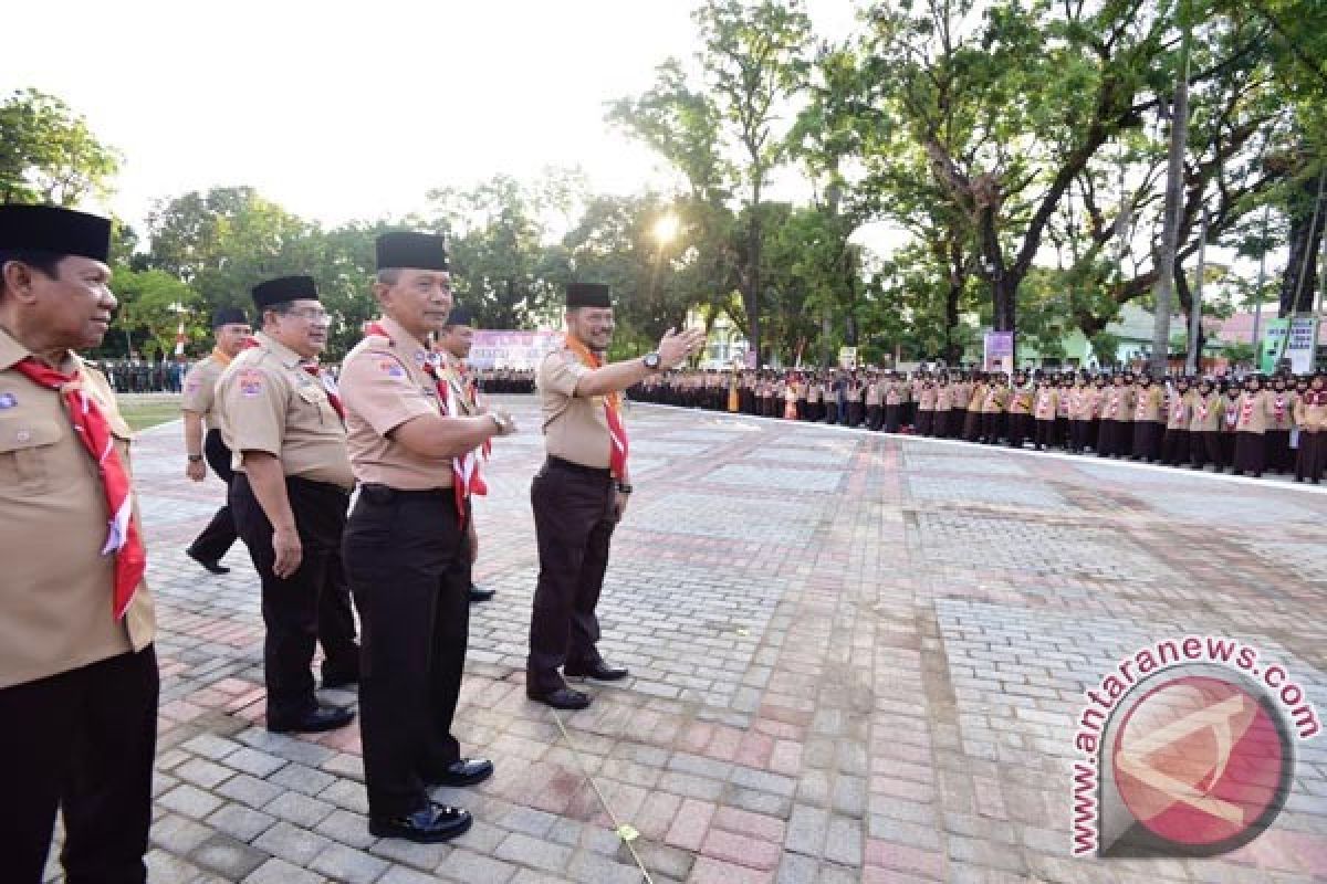 Kajari Selayar lepas kontingen Raimuna Nasional 2023