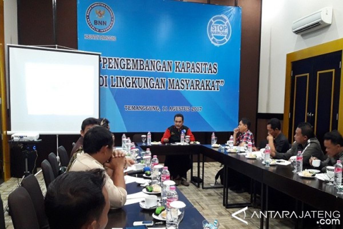 Cegah Penyalahgunaan Narkoba, BNNK Temanggung Rangkul Pemuda