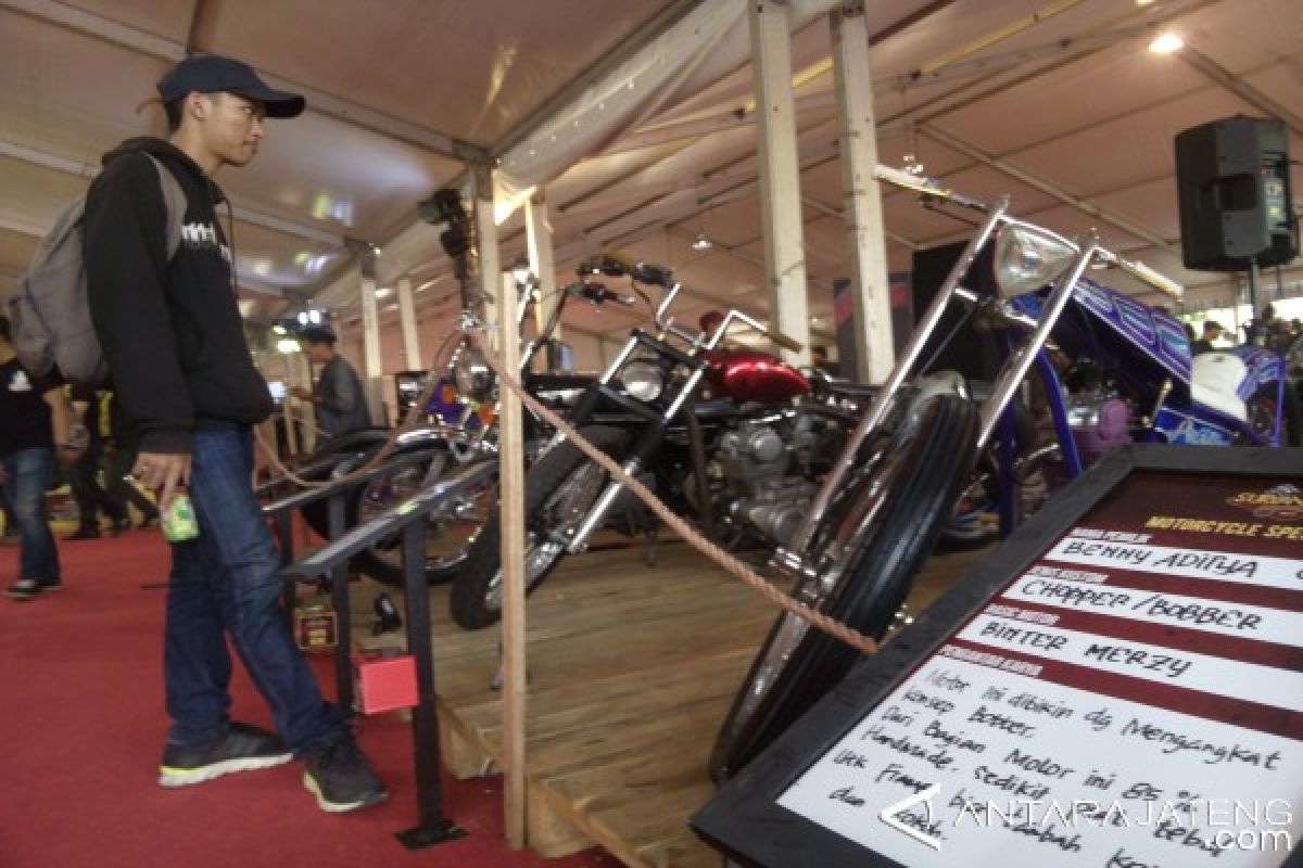 Puluhan Motor "Custom" Meriahkan  Suryanation Motorland Semarang