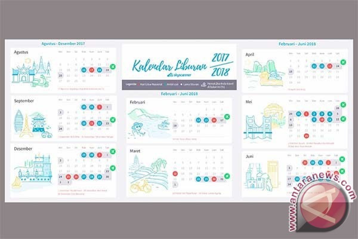 Skyscanner Rilis Fitur Kalender Baru