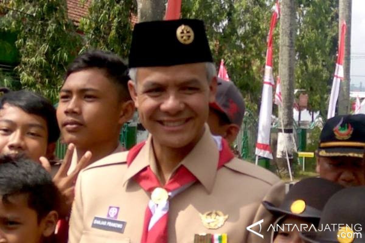 Ganjar Berangkatkan Transmigran ke Kalimantan Utara