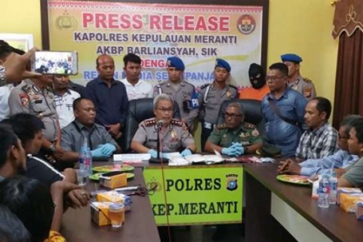 Seorang Oknum Polisi Kedapatan Miliki 10 Gram Sabu Di Selatpanjang