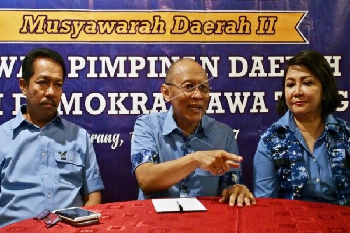 Pemilihan Ketua Partai Demokrat Jateng Berakhir Aklamasi