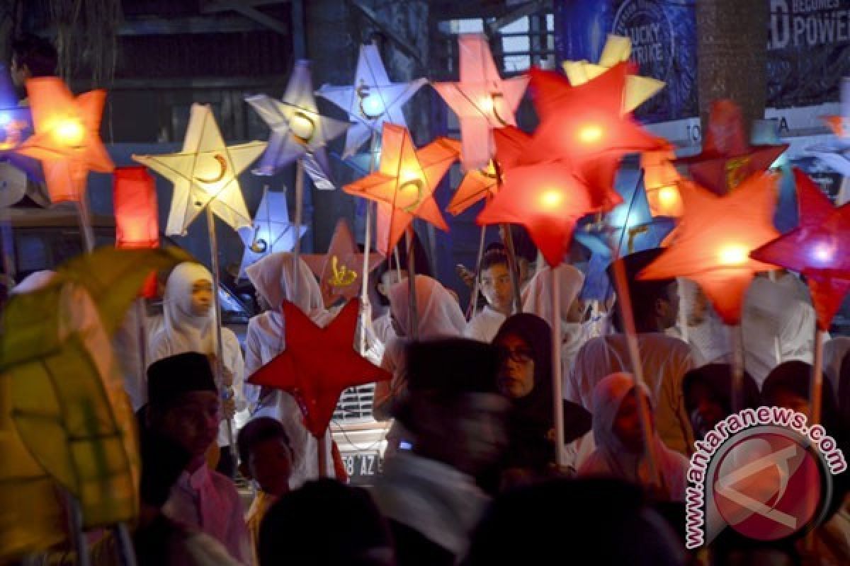 Pawai Lampion Meriahkan Peringatan Tahun Baru Islam di Kotim