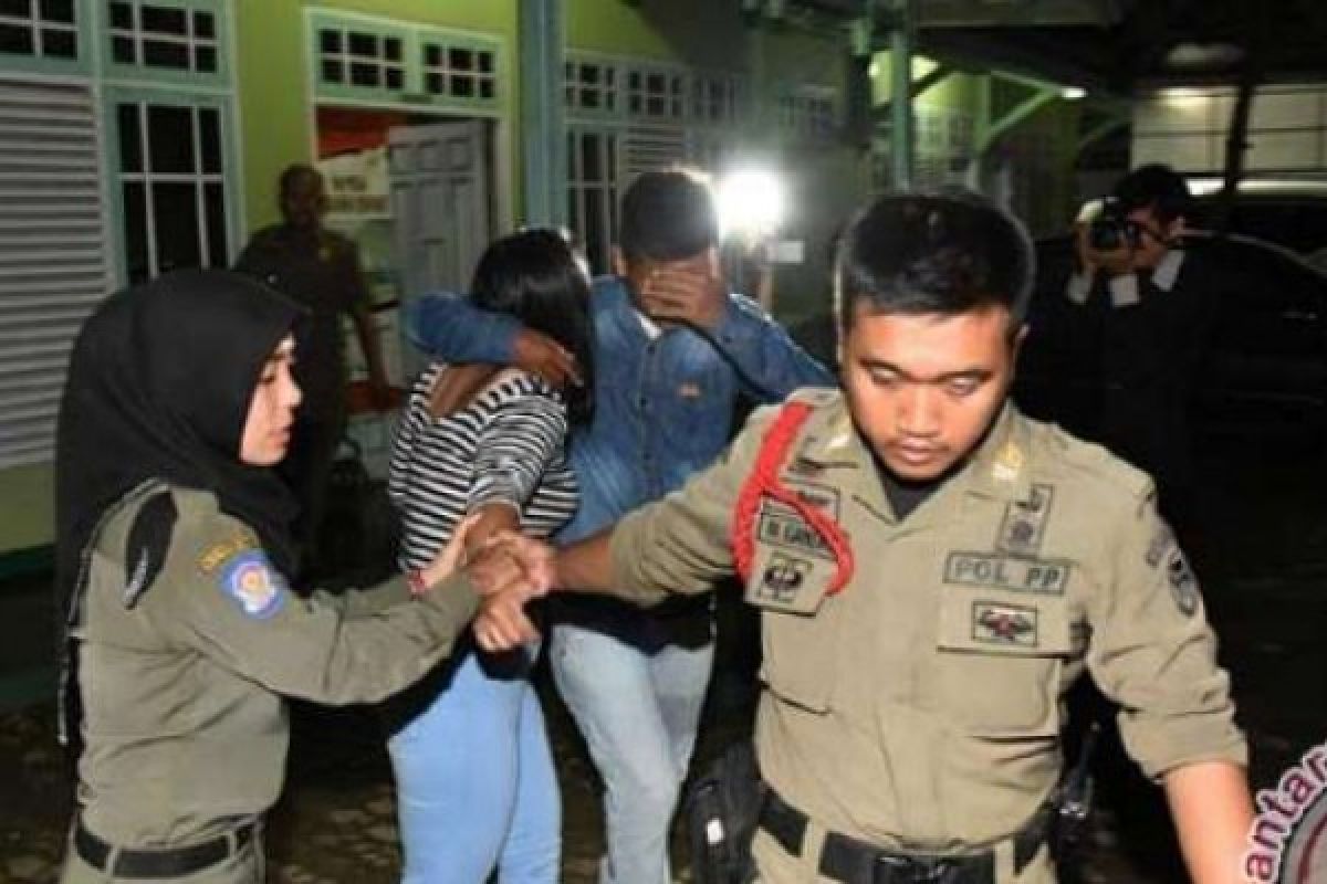 Puluhan Pasangan Mesum Dan Waria Terjaring Razia Satpol PP Pekanbaru