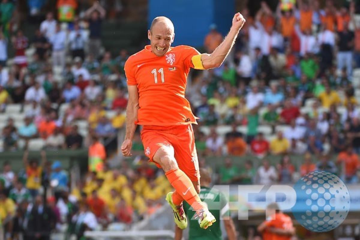 Umumkan Pensiun dari Timnas, Robben Fokus ke Muenchen