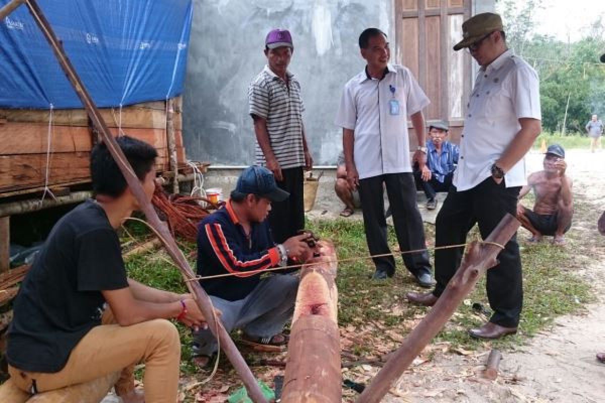 Tabuh Pertama Tiwah Massal di Gumas Diundur