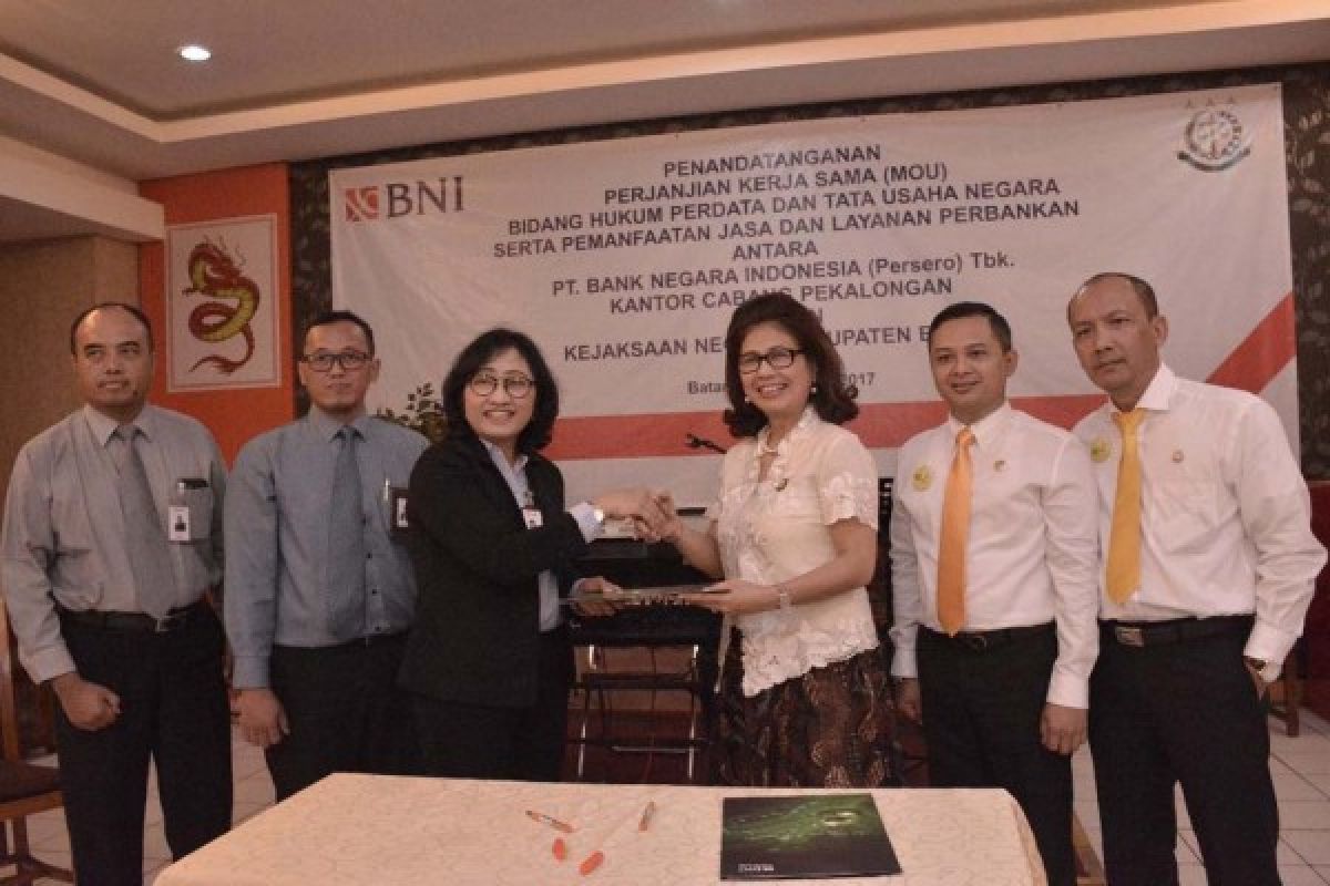 Kejari Batang-BNI Bersinergi Kerja Sama Bidang Hukum Perdata