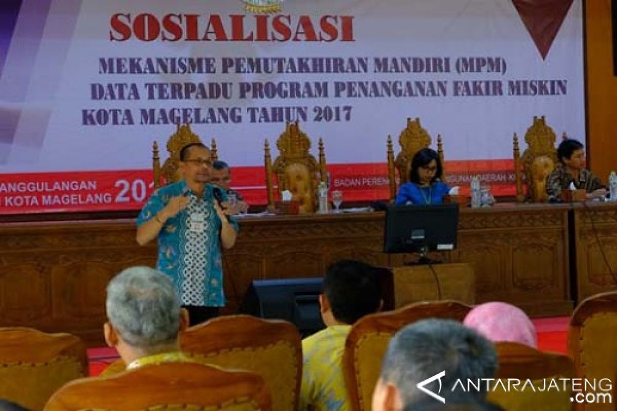 Pemkot Sosialisasi MPM Data Terpadu Penanganan Kemiskinan