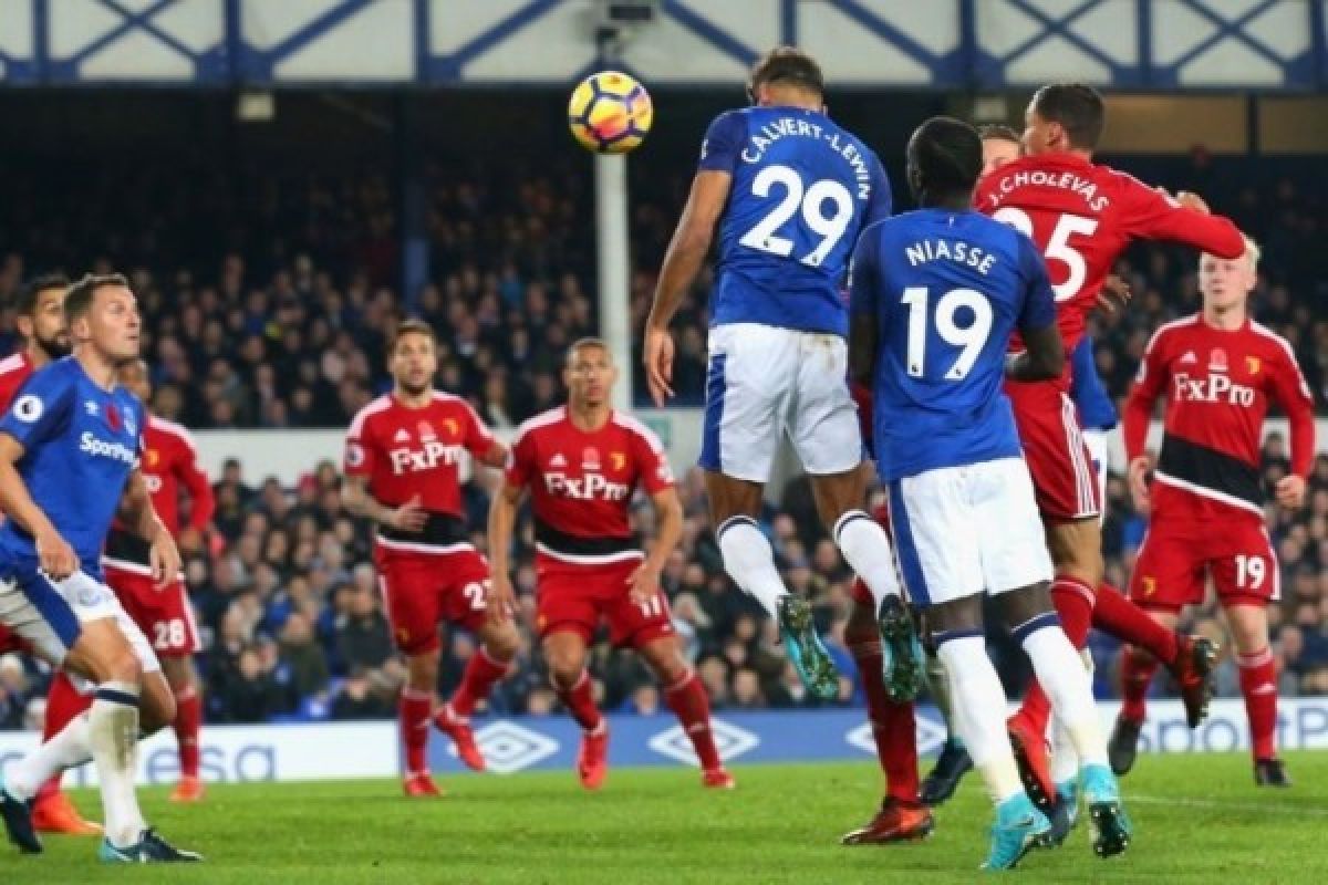 Tertinggal 2 Gol, Everton Menang Dramatis Atas Watford