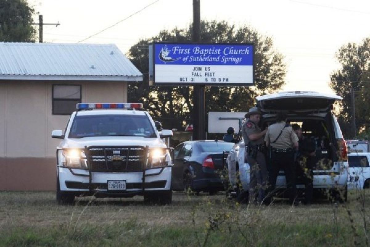 Korban Tewas Penembakan di Gereja Texas Bertambah Jadi 26 Jemaah