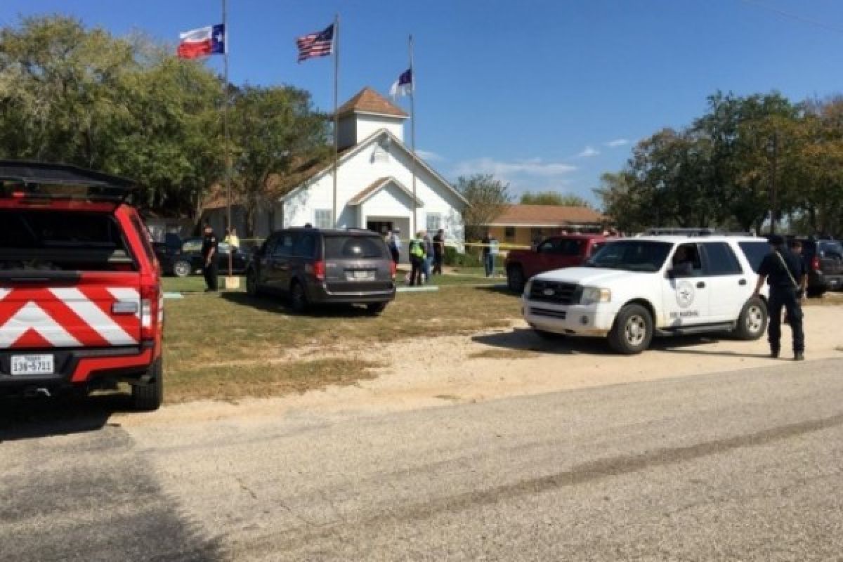 Penembakan di Gereja Texas 20 Orang Tewas