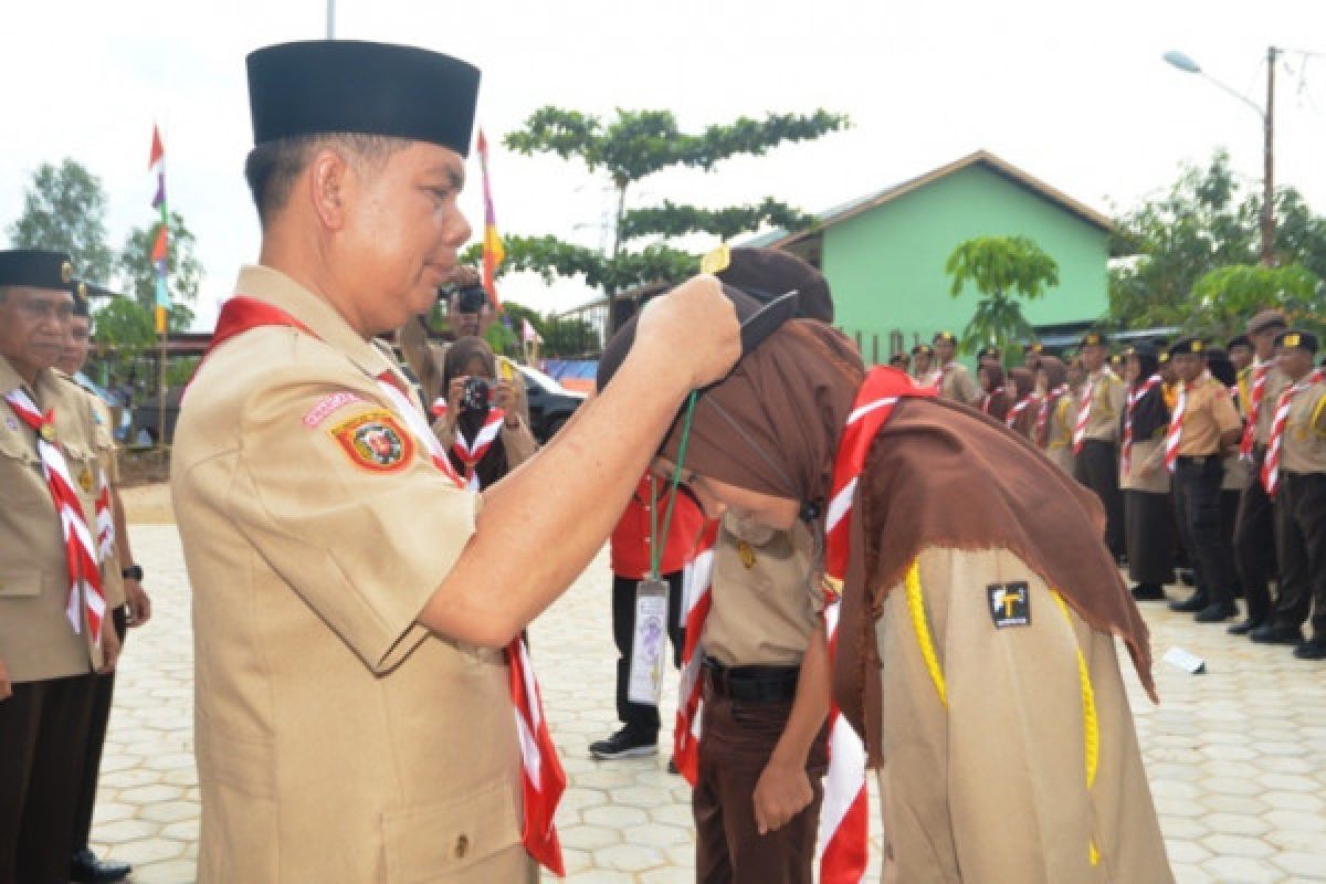 Madrasah Aliyah se-Kabupaten Kapuas Ikuti Perkemahan